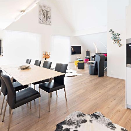 Exklusive 5,5 Zimmer Wohnung Fuer Familien Und Business 埃申茨 外观 照片