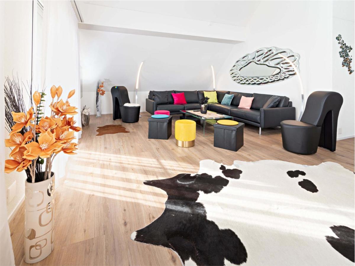 Exklusive 5,5 Zimmer Wohnung Fuer Familien Und Business 埃申茨 外观 照片